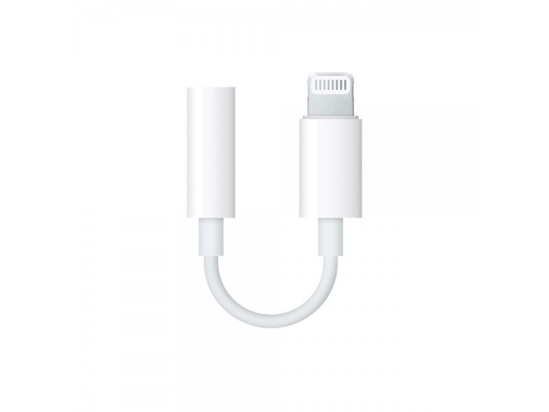 Adattatore Originale Apple HF/Audio Lightning da 8 pin a Jack 3.5mm Bianco