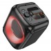 Altoparlante Speaker Karaoke Bluetooth HOCO HA1 LED RGB con microfono Nero