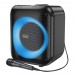 Altoparlante Speaker Karaoke Bluetooth HOCO HA1 LED RGB con microfono Nero