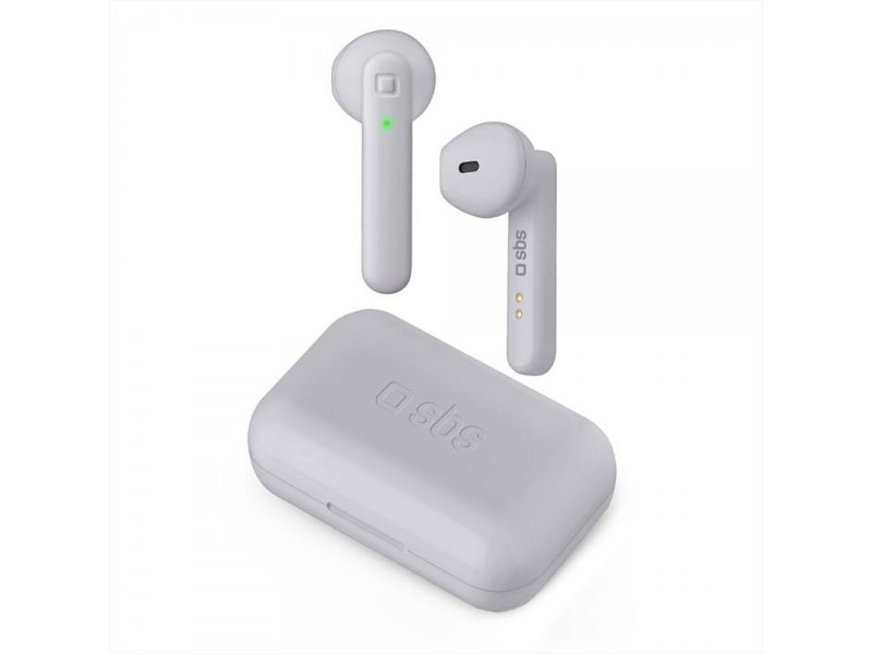 Auricolari Bluetooth SBS Twin Buds Grigio