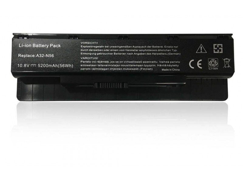 Batteria New Net per Asus N56 Serie 56Wh – 10.8-11.1 V / 5200mAh