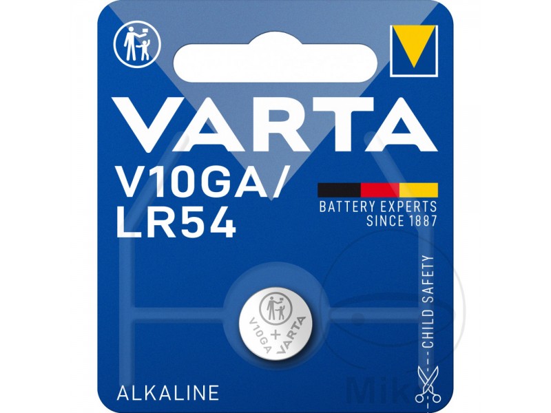 Batteria Alcalina V10GA LR54 VARTA 1.5V 1PZ