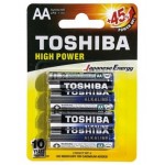 Batterie Alcaline Toshiba AA 1.5V LR6 4PZ