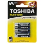 Batterie Alcaline Toshiba AAA 1.5V LR03 4PZ