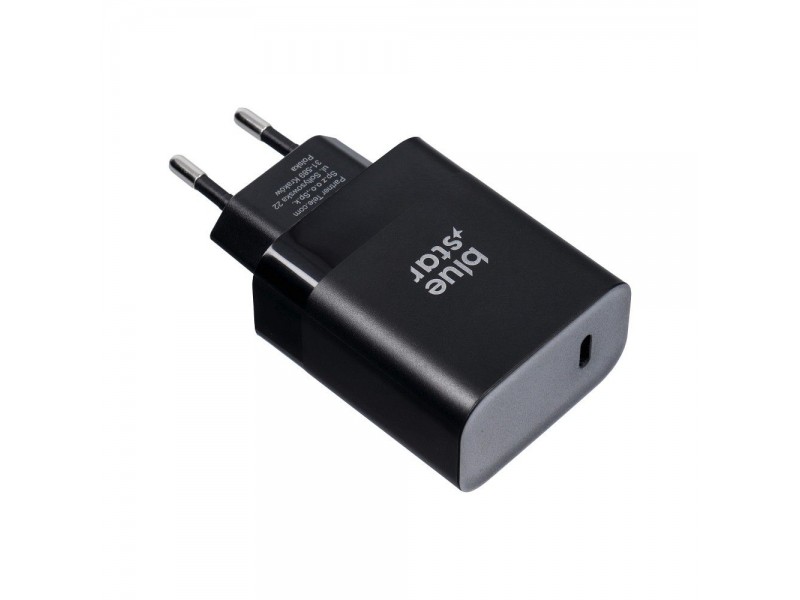 Caricabatterie Bluestar USB-C 3A 45W Nero