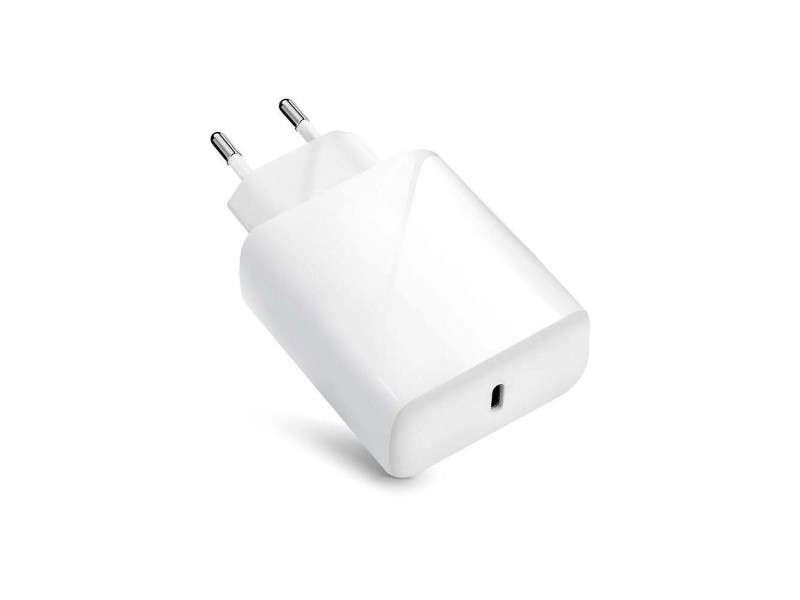 Caricabatterie Forcell USB-C 25W 3A QC 4.0 Bianco