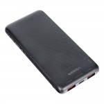 Powerbank VEGER A11S 10000mAh 2xUSB + Tipo C + MicroUSB Quick Charge PD20W Nero