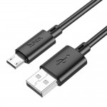 Cavo USB-A To Micro USB HOCO X88 2.4A 1MT Nero