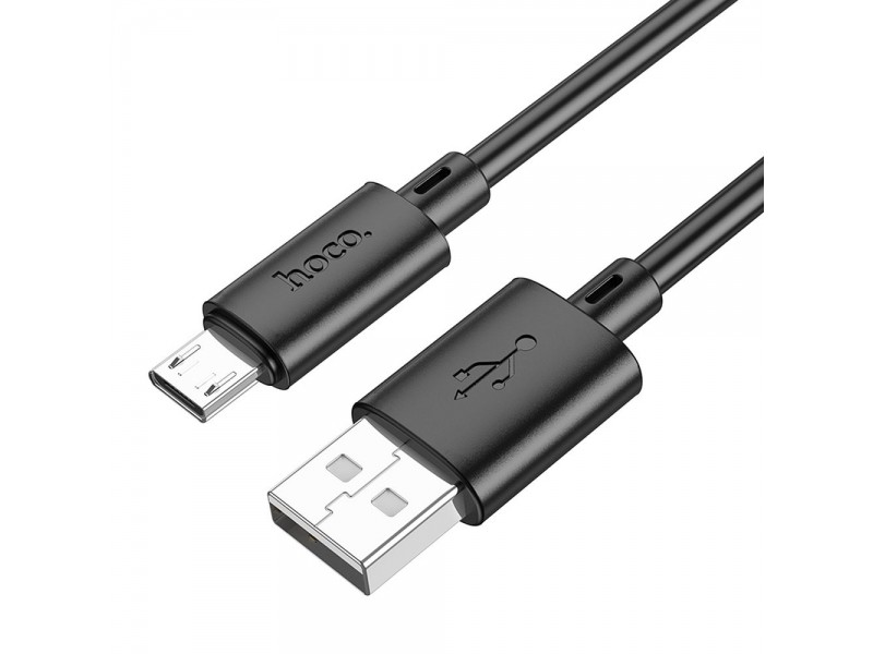 Cavo USB-A To Micro USB HOCO X88 2.4A 1MT Nero