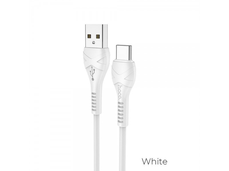 Cavo USB-A Type-C HOCO X37 3A 1MT Bianco