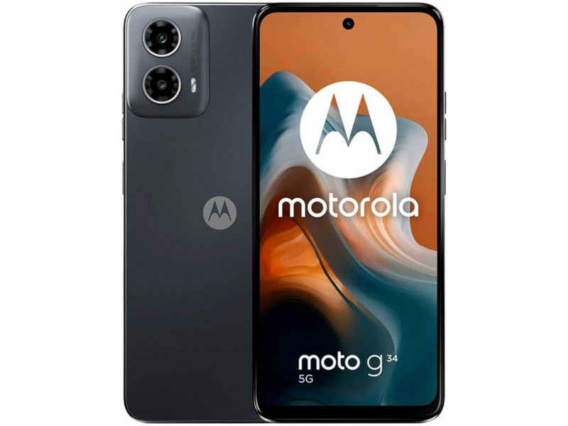 WindTre Motorola G34 5G 4GB+128GB 6.53'' DualSim Charcoal Black