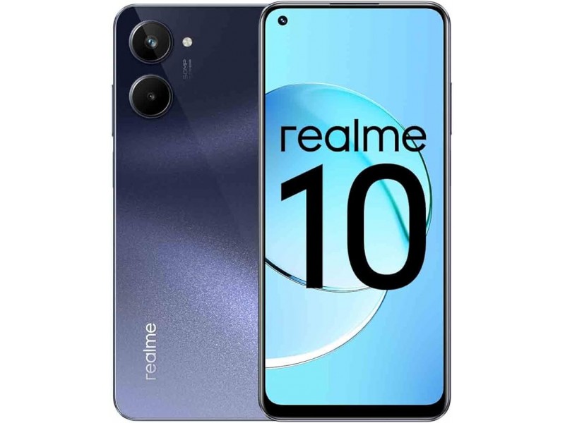 Realme 10 8GB+128GB 6.4'' DualSim Rush Black