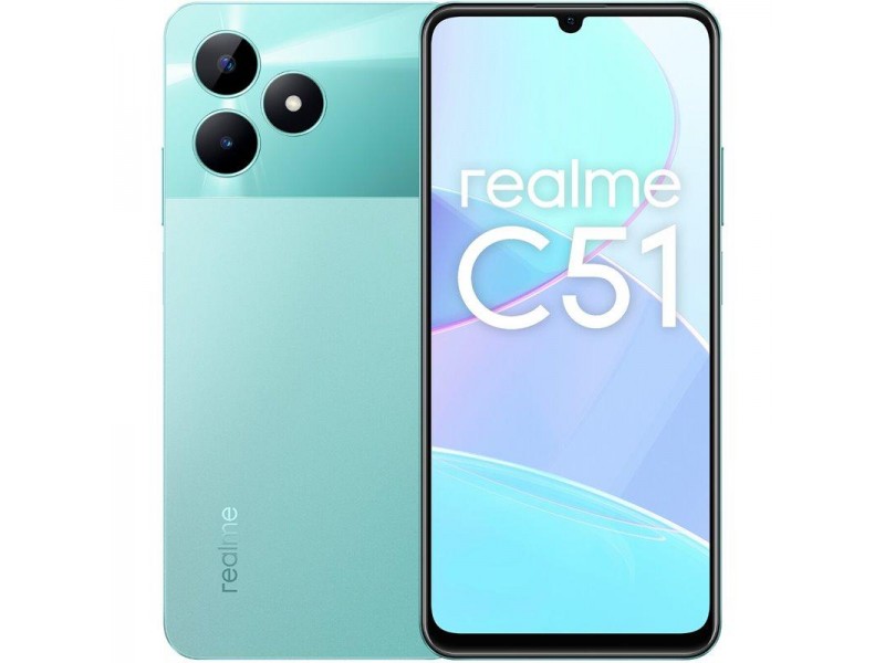 Realme C51 4GB+128GB 6.74'' DualSim Mint Green