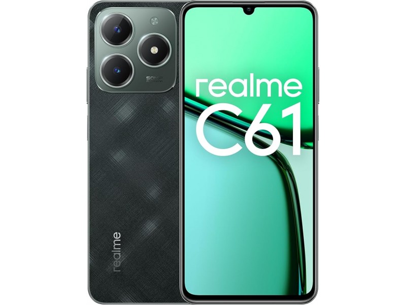 Realme C61 6GB+256GB 6.7'' DualSim Dark Green