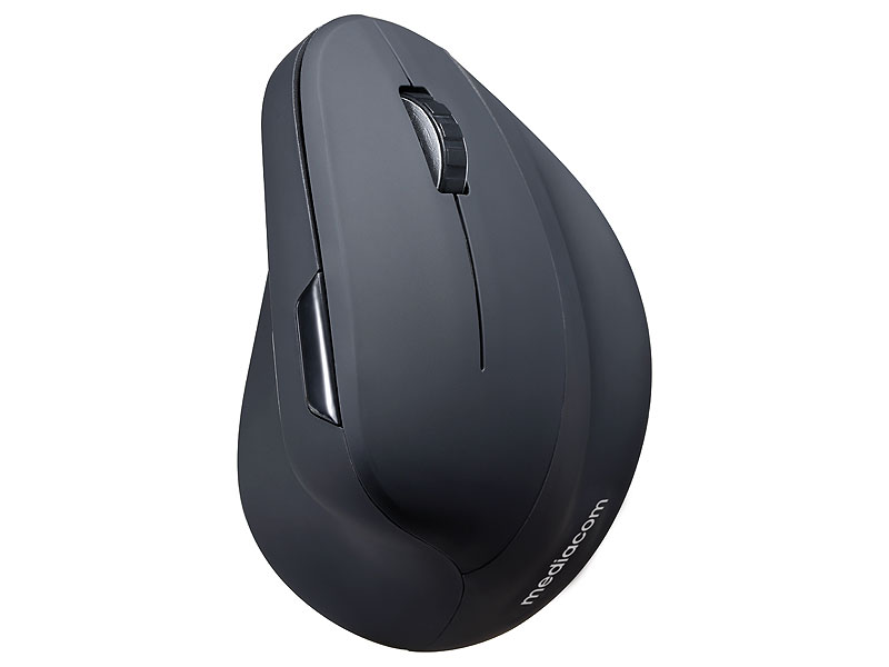 Mouse Verticale Mediacom Wireless AX970 M-MEA970 Nero