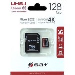 Micro SD 128GB S3+ S3SDC10U1/128GB-R UHS-I Classe10