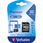 Micro SD 32GB Verbatim 44083 Classe10