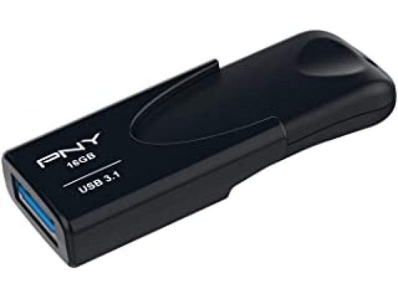 Pendrive 16Gb PNY FD16GATT431KK-EF Usb 3.1 Nero