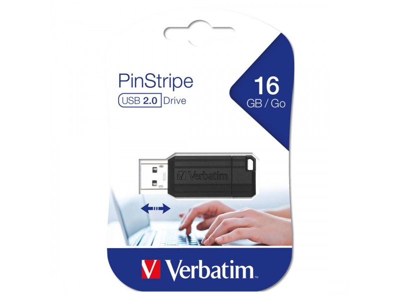 Pendrive 16Gb Verbatim 49063 Usb 2.0 Nero