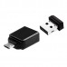 Pendrive 16Gb Verbatim 49821 Nano Usb 2.0 con adattatore Micro USB Nero