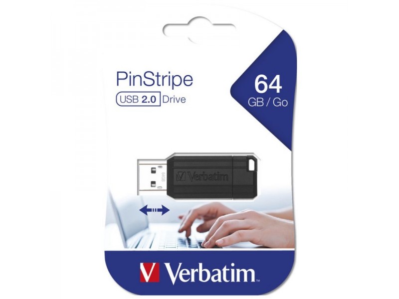 Pendrive 64Gb Verbatim 49065 Usb 2.0 Nero