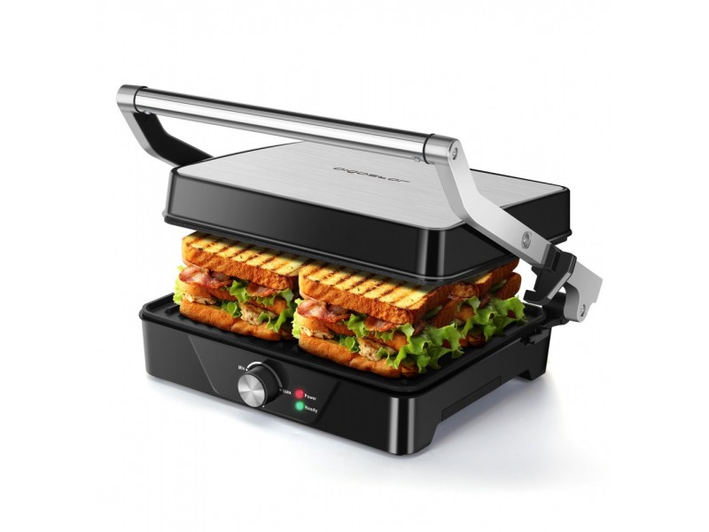 Piastra per panini toast Bistecchiera Aigostar antiaderente Griglia elettrica 2000 Watt