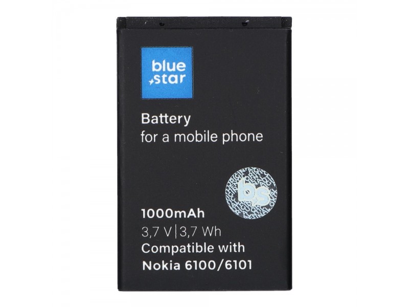 Batteria BLUE STAR PREMIUM per NOKIA 6101 / 6100 / 6300 1000 mAh