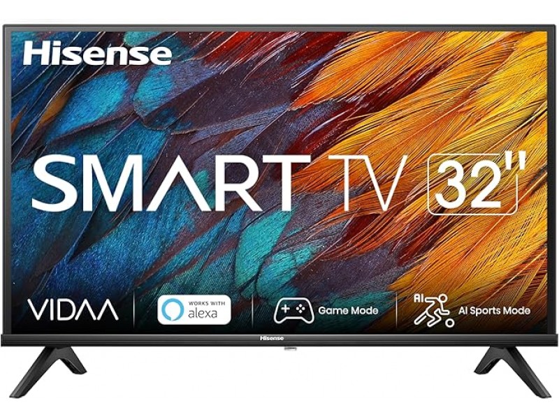 TV HISENSE 32'' 32A4K Smart TV HD READY LED Alexa