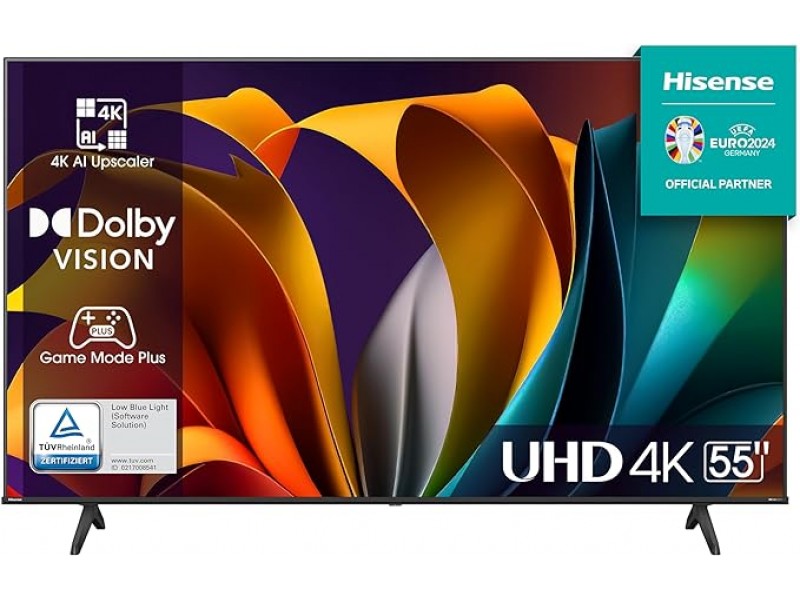 TV HISENSE  55'' 55A6N Smart TV UHD 4K LED Alexa Dolby Vision