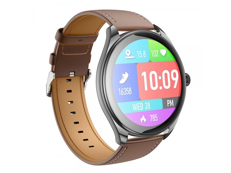 Smartwatch HOCO Y22 Ultra Thin con funzione chiamata Black